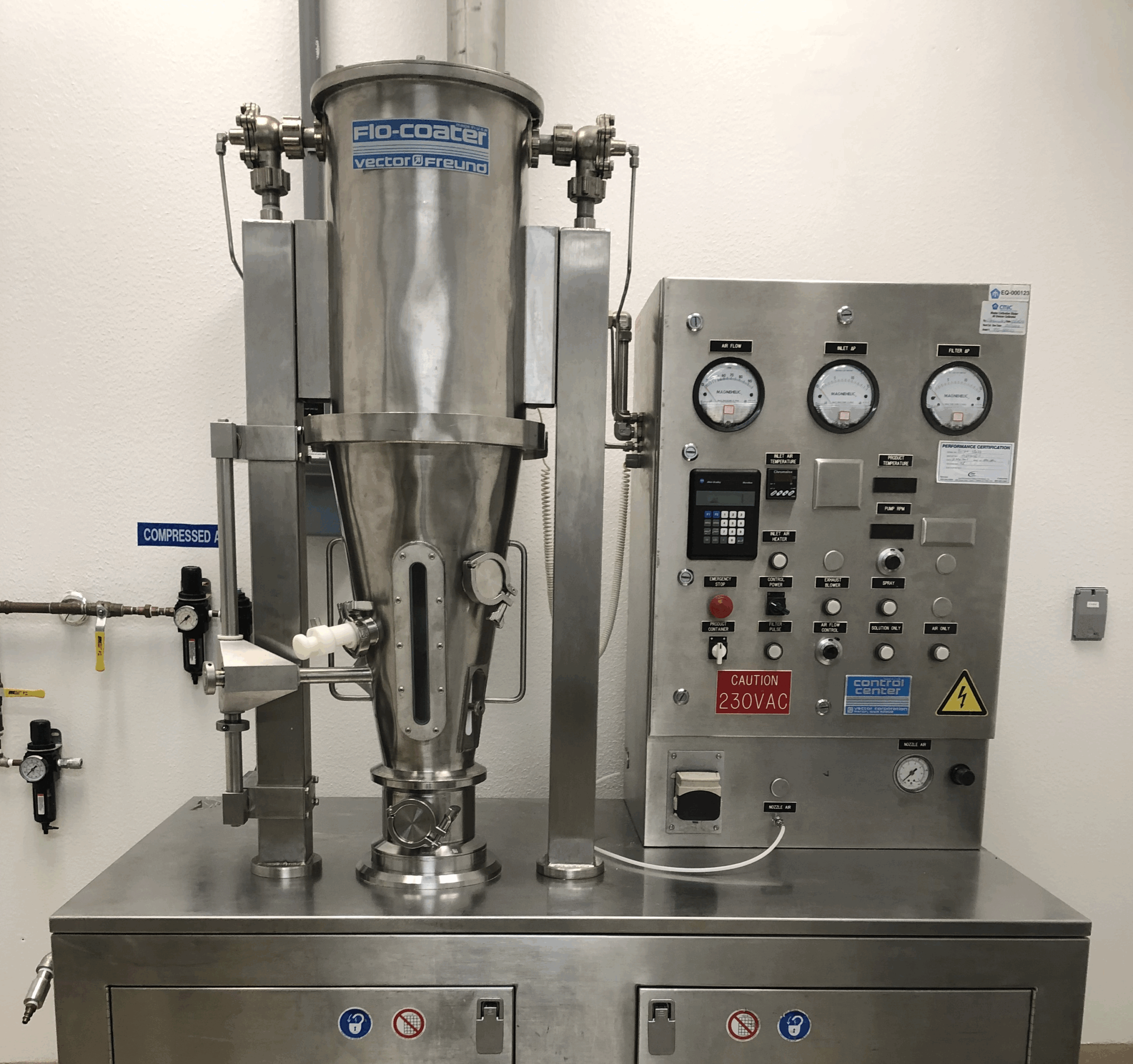 CMIC FLM-1 Fluid Bed Development system