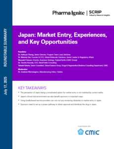 Japan Market Entry Experiences and Opportunities CMIC